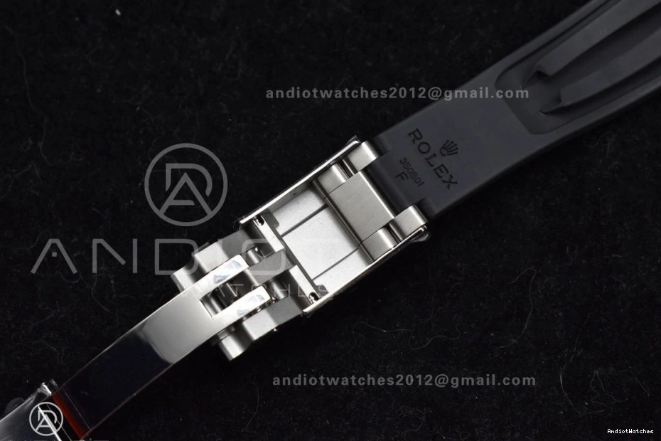 on 116519 Dial Oysterflex SA Rubber Strap BTF Best Edition Contemporary Diamonds Black 768 1:1 Daytona 0506